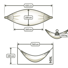 Indlæs billede til gallerivisning LA SIESTA HÆNGEKØJE KINGSIZE FLORA ZEBRA